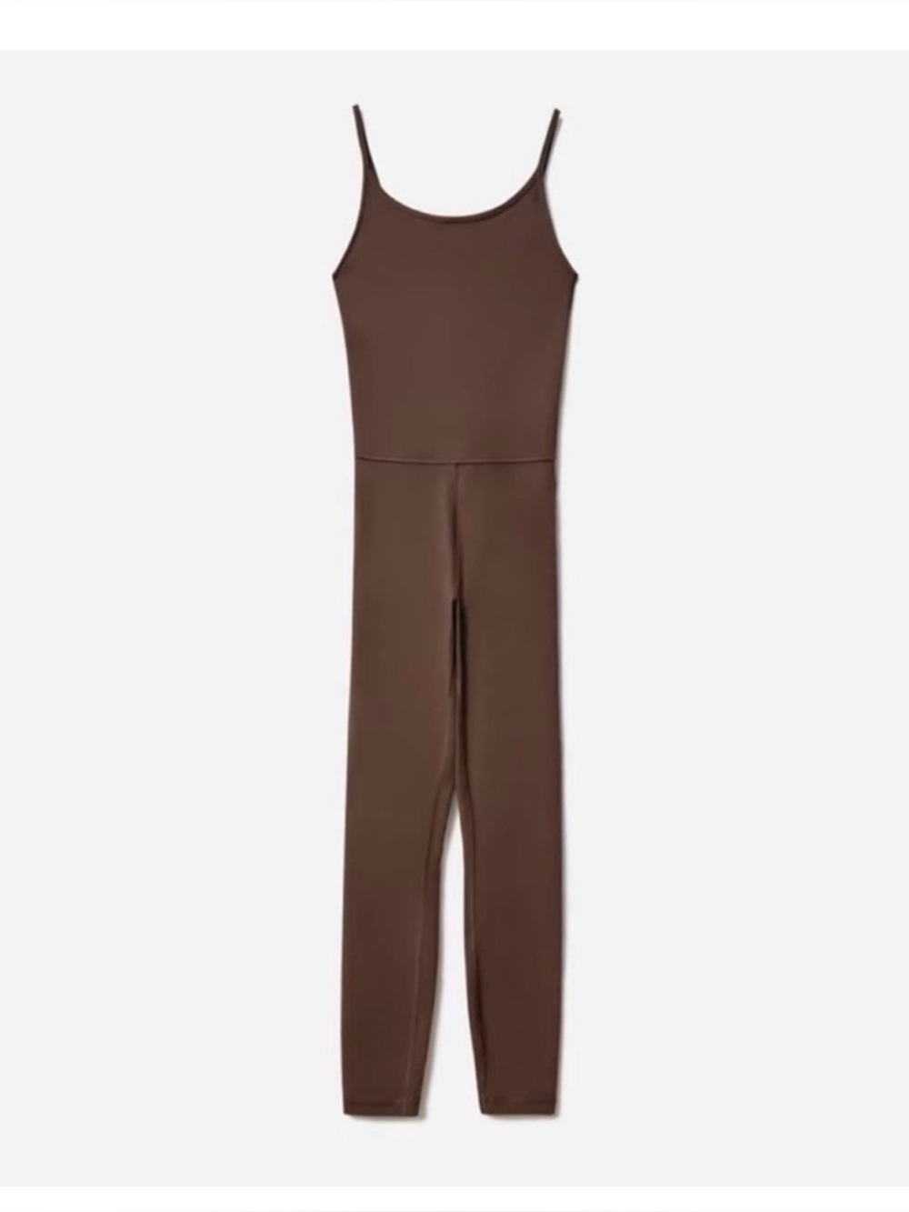 Everlane Chocolate Brown Bodysuit xxs
